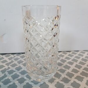 Waterford Crystal Diamond Cut Vase